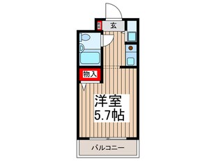 プラティーク町屋の物件間取画像